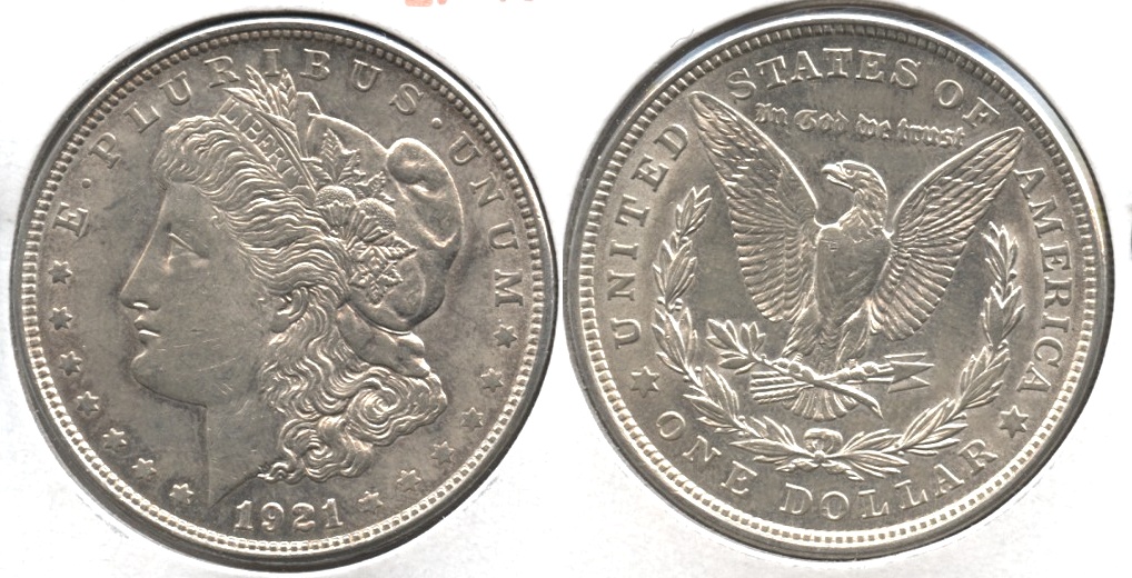1921 Morgan Silver Dollar EF-40 #ag