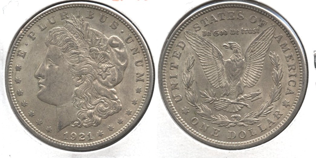 1921 Morgan Silver Dollar EF-40 #ai