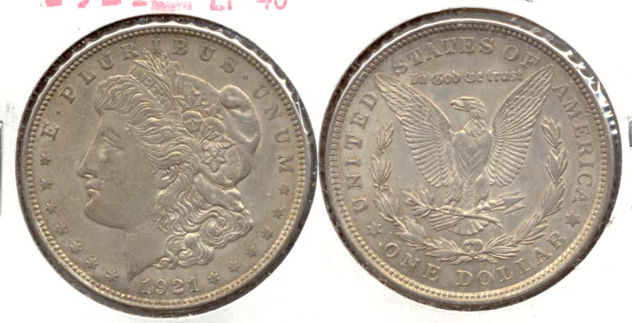 1921 Morgan Silver Dollar EF-40 c