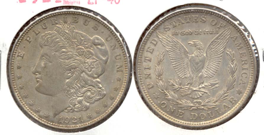 1921 Morgan Silver Dollar EF-40 c