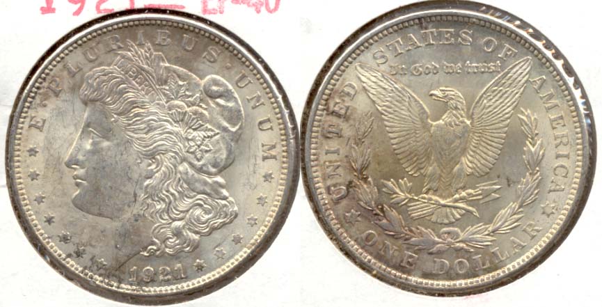1921 Morgan Silver Dollar EF-40 h