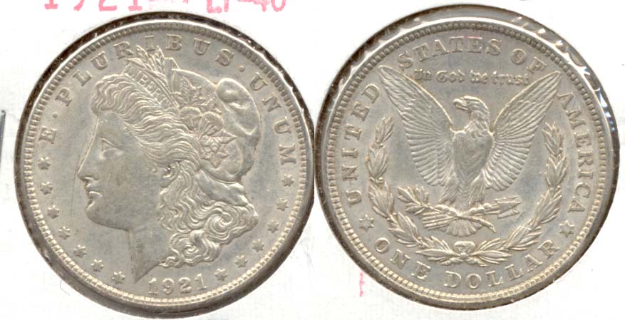 1921 Morgan Silver Dollar EF-40 n