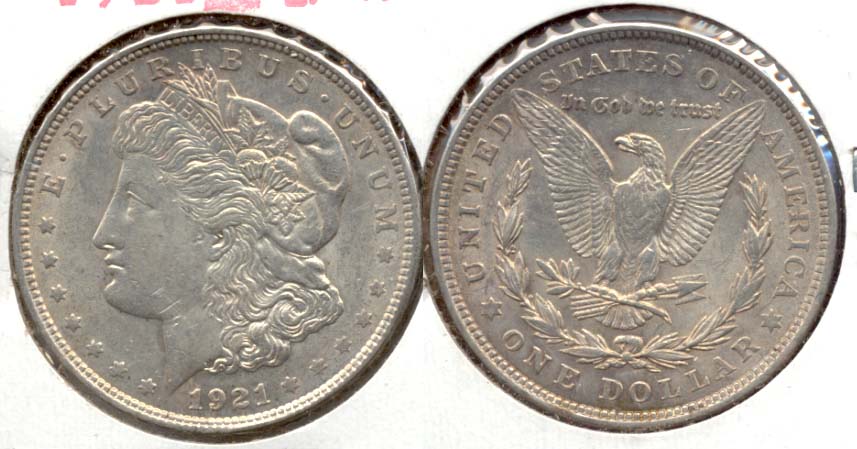 1921 Morgan Silver Dollar EF-40 q