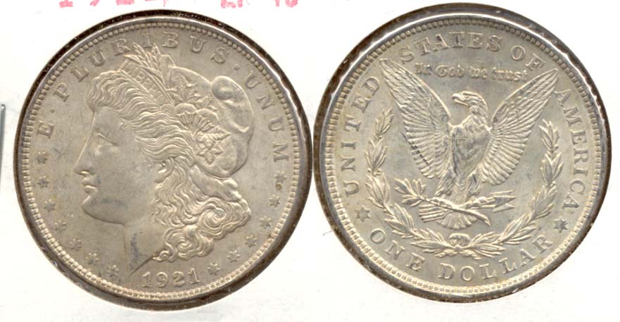 1921 Morgan Silver Dollar EF-45 g