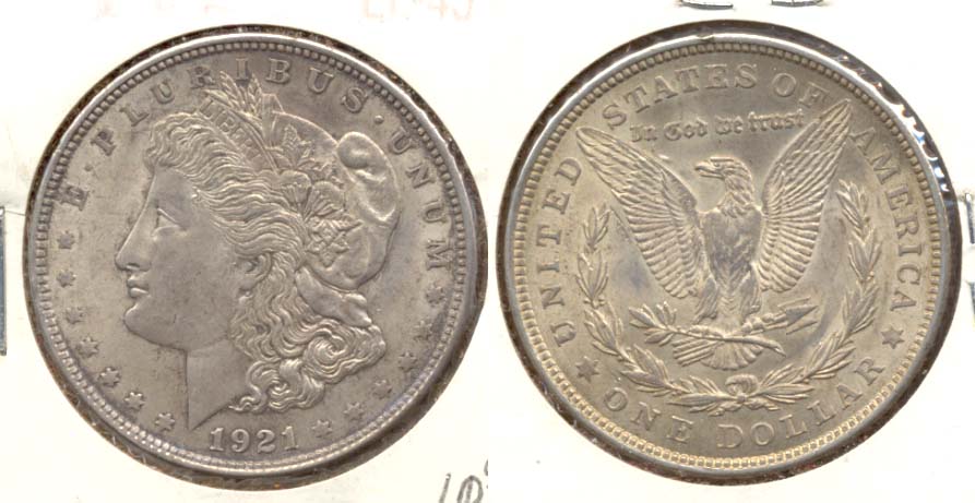 1921 Morgan Silver Dollar EF-45 l