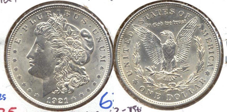 1921 Morgan Silver Dollar MS-63 c