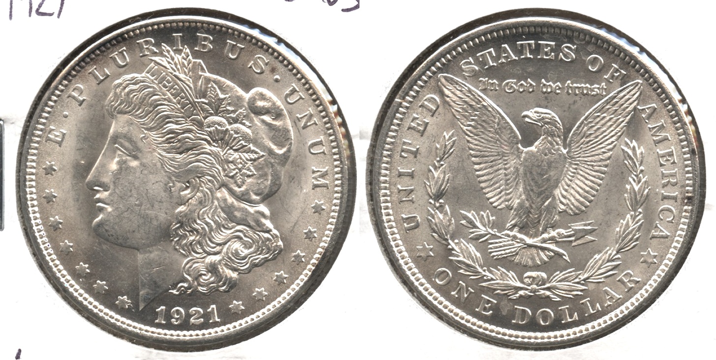 1921 Morgan Silver Dollar MS-63 #i