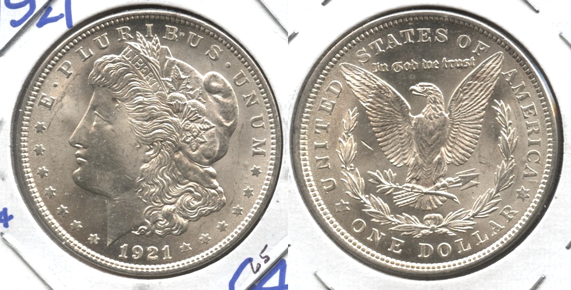 1921 Morgan Silver Dollar MS-63 #l