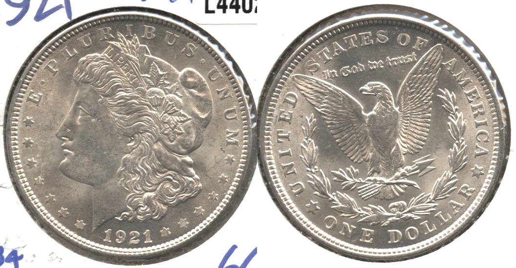 1921 Morgan Silver Dollar MS-64 #a