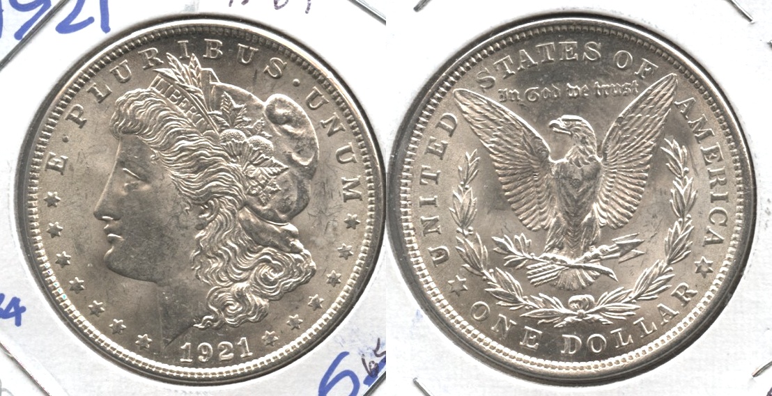 1921 Morgan Silver Dollar MS-64 #b