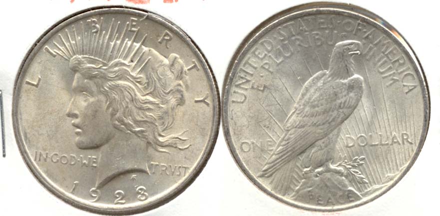 1923 Peace Silver Dollar EF-45