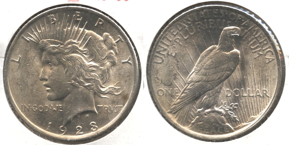 1923 Peace Silver Dollar MS-60 #t