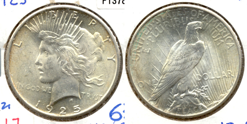 1925 Peace Silver Dollar MS-63 d