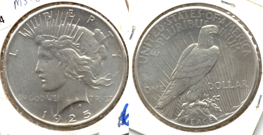 1925 Peace Silver Dollar MS-63 e