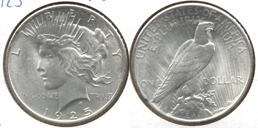 1925 Peace Silver Dollar MS-63 i