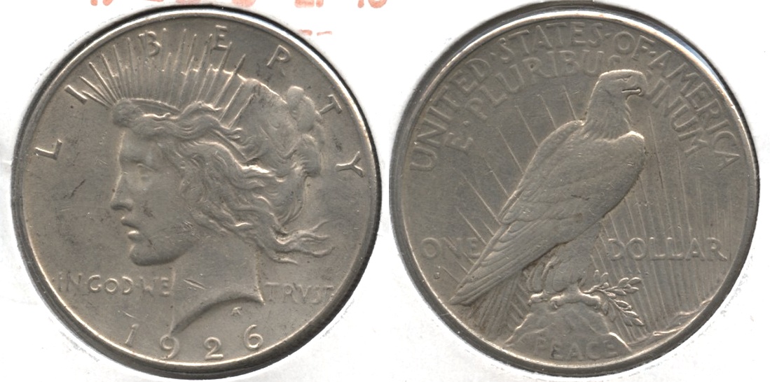 1926-S Peace Silver Dollar EF-40 #i