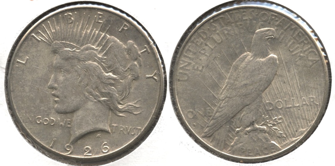 1926-S Peace Silver Dollar EF-40 #n