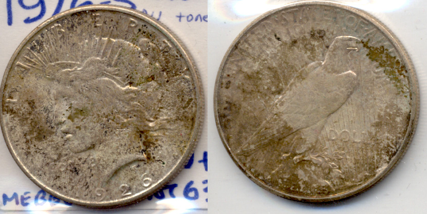 1926-S Peace Silver Dollar MS-60