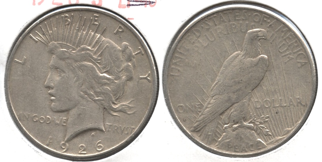 1926-S Peace Silver Dollar VF-20 #ab
