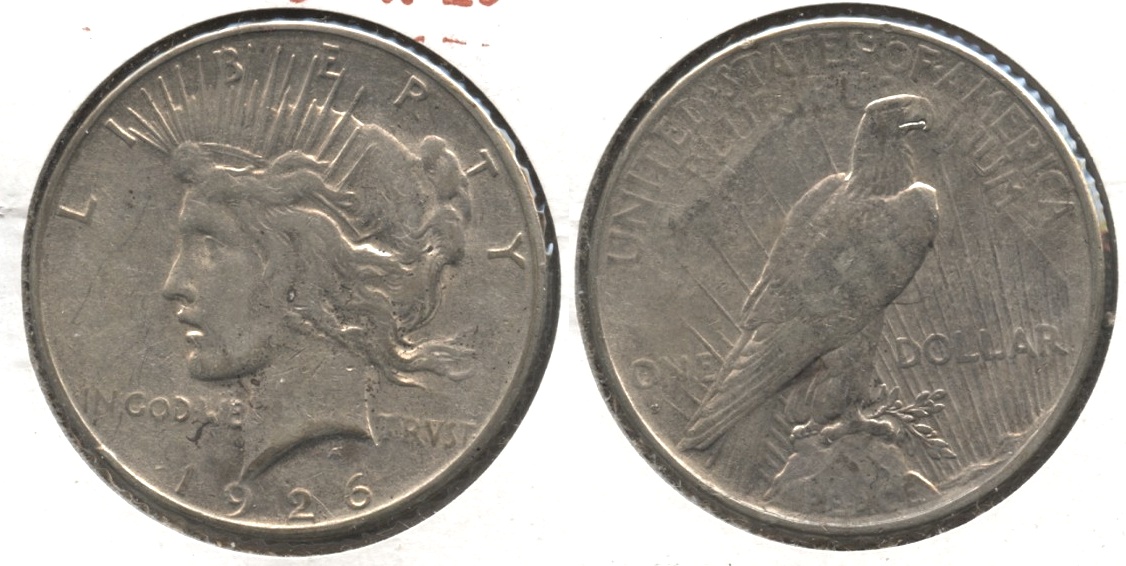 1926-S Peace Silver Dollar VF-20 #ac