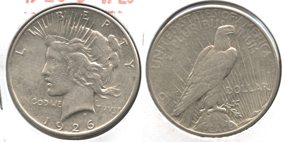 1926-S Peace Silver Dollar VF-20 #ah
