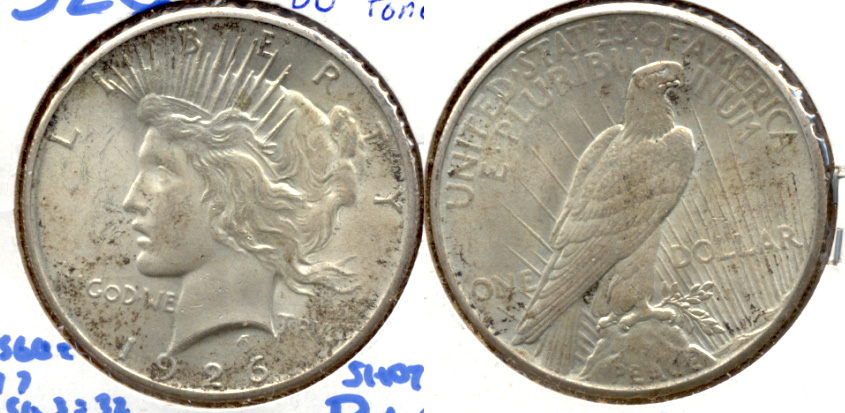 1926 Peace Silver Dollar MS-60