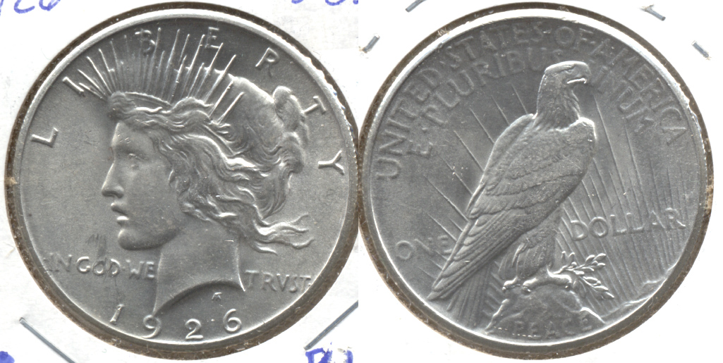 1926 Peace Silver Dollar MS-60 d