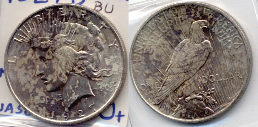 1927-D Peace Silver Dollar MS-60