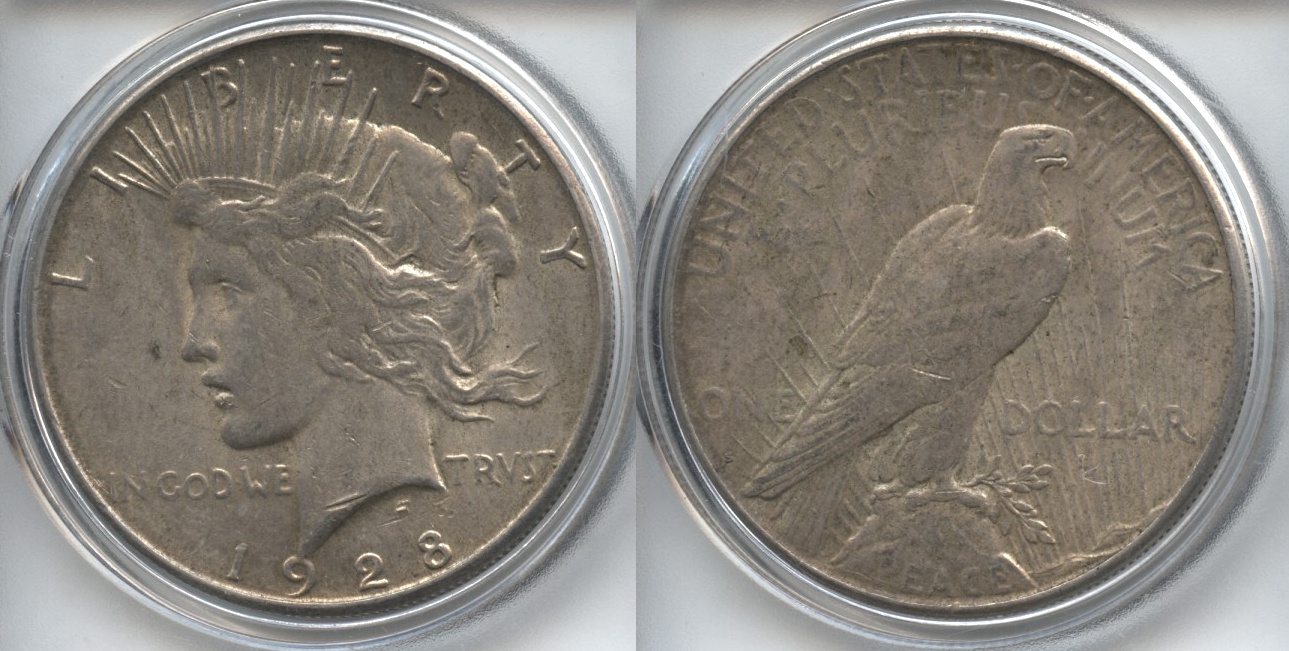 1928-S Peace Silver Dollar F-15
