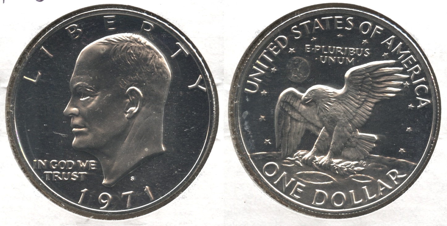 1971-S Eisenhower Dollar Silver Proof