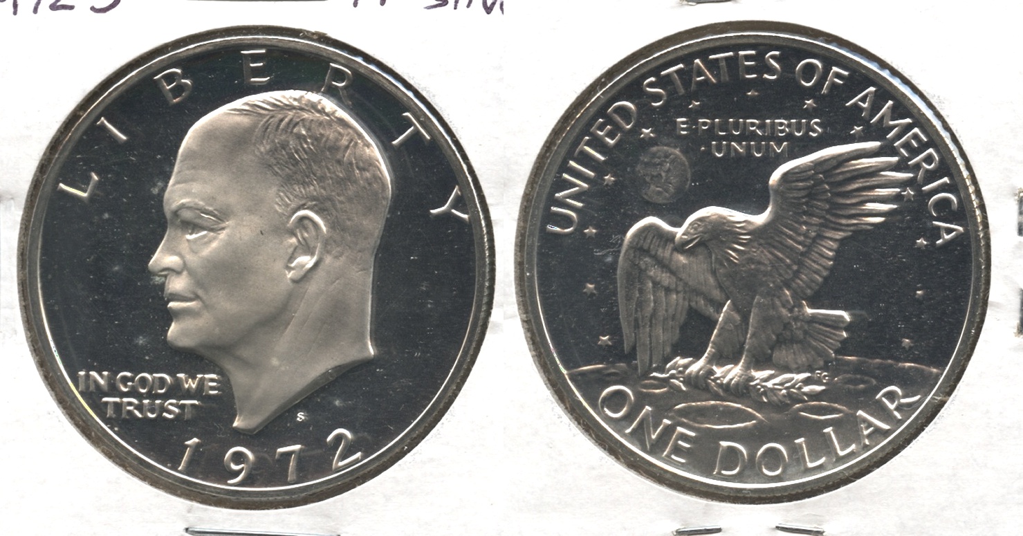 1972-S Eisenhower Dollar Silver Proof