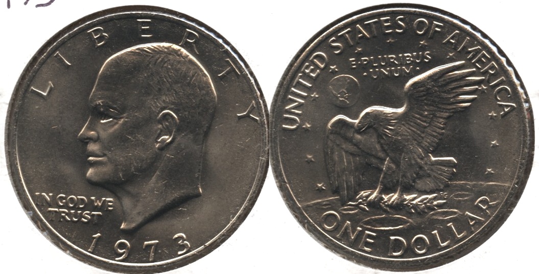 1973 Eisenhower Dollar Mint State
