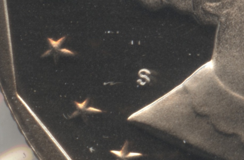 1979-S Type 2 Anthony Dollar Proof close up