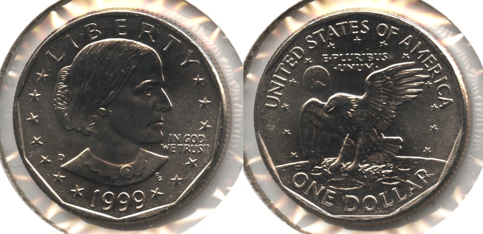 1999-D Anthony Dollar Mint State