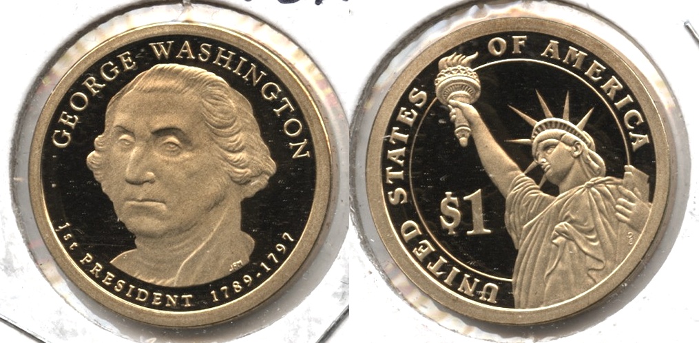 2007-S George Washington Presidential Dollar Proof