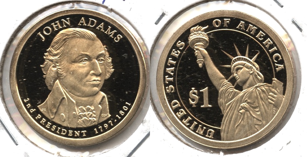 2007-S John Adams Presidential Dollar Proof