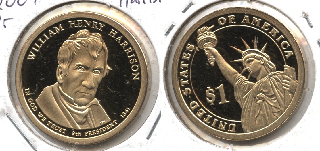 2009-S William Henry Harrison Presidential Dollar Proof