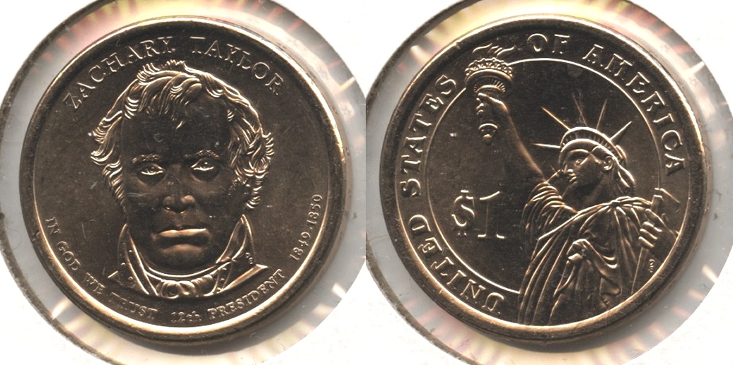 2009 Zachary Taylor Presidential Dollar Mint State