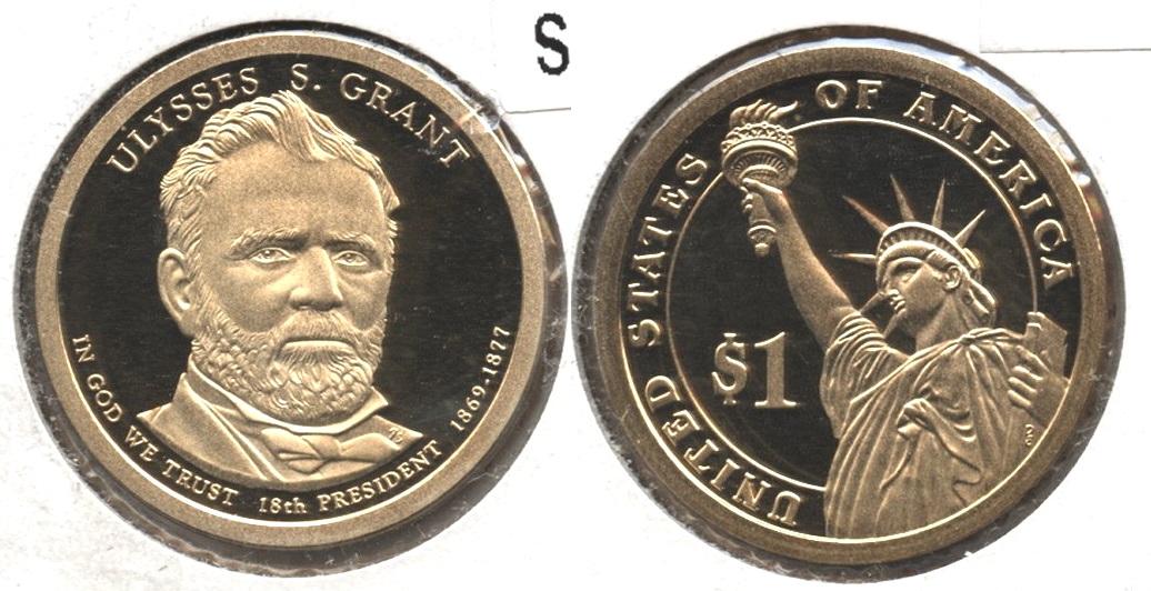 2011-S Ulysses S Grant Presidential Dollar Proof