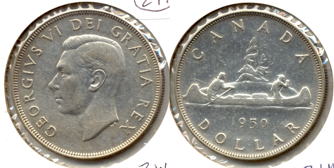 1950 3WL Canada 1 Dollar EF-40