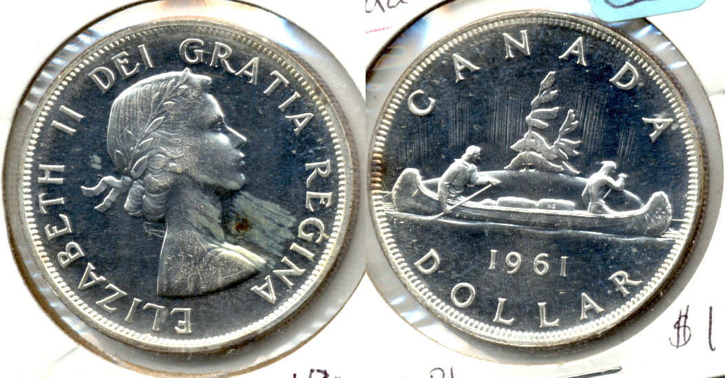 1961 Canada 1 Dollar ProofLike