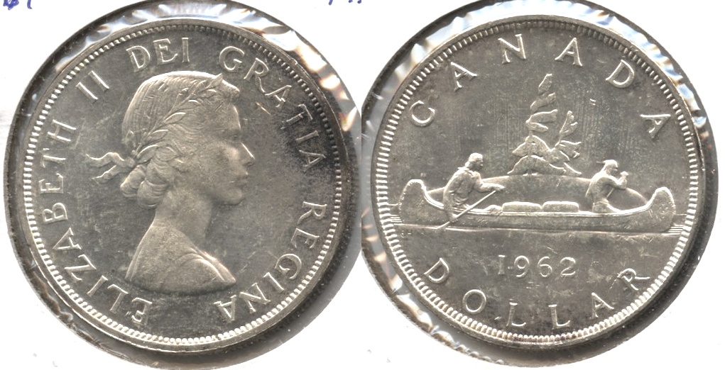 1962 Canada 1 Dollar MS-60