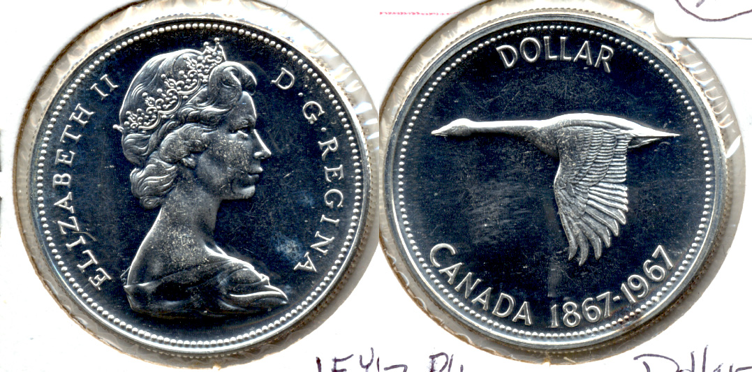 1967 Canada 1 Dollar Prooflike