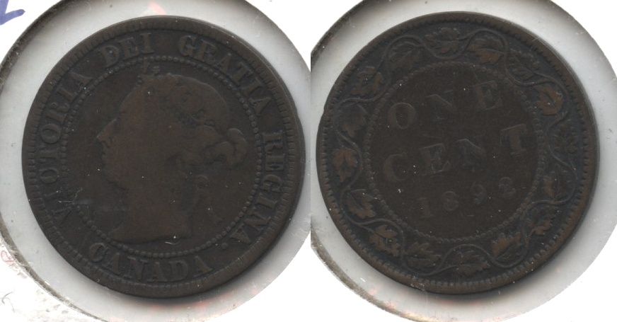 1892 Canada 1 Cent VG-8