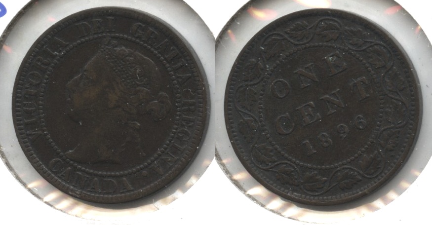 1896 Canada 1 Cent EF-40