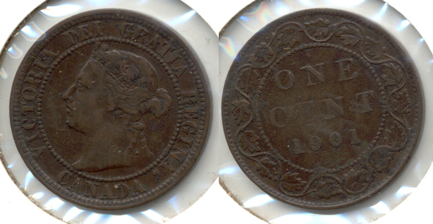 1901 Canada 1 Cent Fine-12