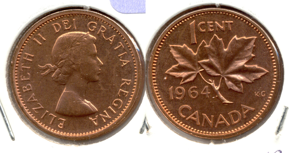 1964 Canada 1 Cent Prooflike