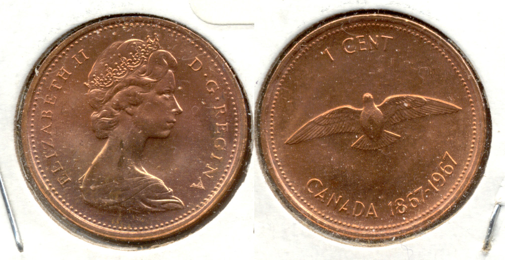 1967 Canada 1 Cent MS