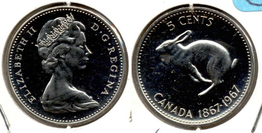 Canada Nickel 1967 Proof