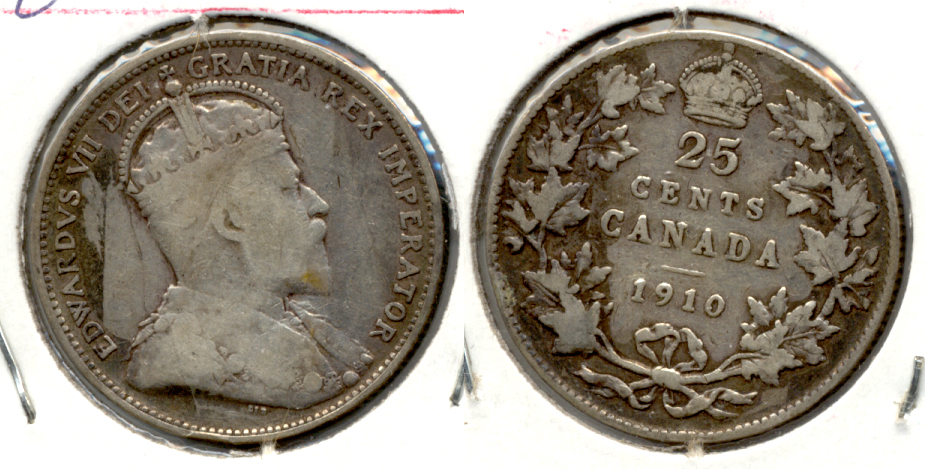1910 Canada Quarter VG-8
